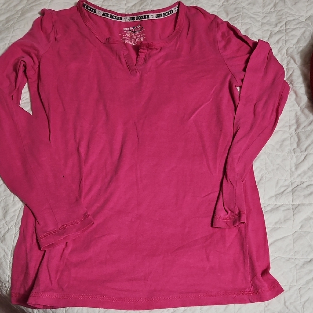 Joe Boxer Vibrant Pink Top
